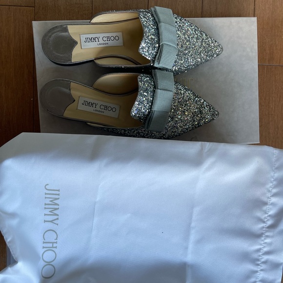 Jimmy Choo galaxy flat 35 size - Picture 5 of 8